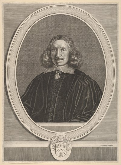 Michel Larcher, ca. 1648-49. af Robert Nanteuil