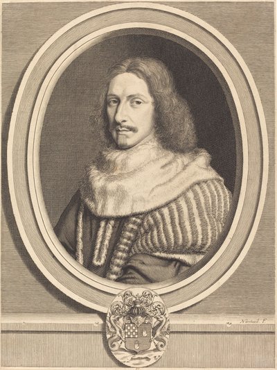 Nicholas Potier de Novion af Robert Nanteuil