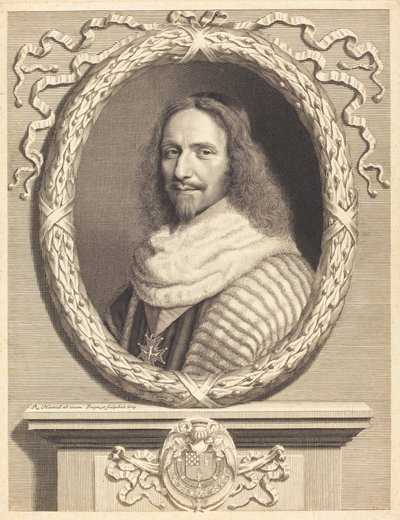 Nicholas Potier de Novion af Robert Nanteuil