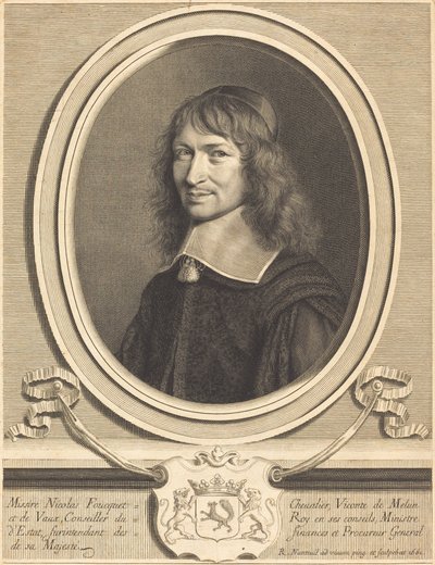 Nicolas Fouquet af Robert Nanteuil
