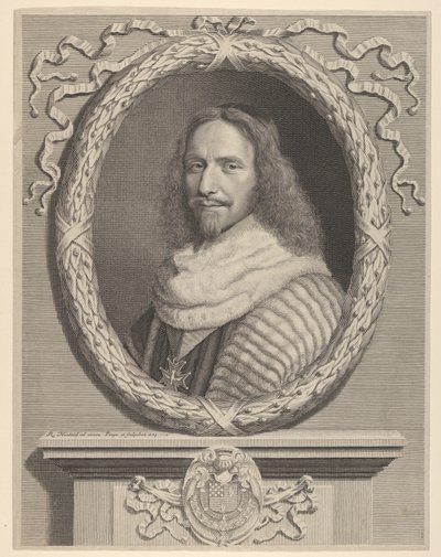Nicolas Potier de Novion af Robert Nanteuil