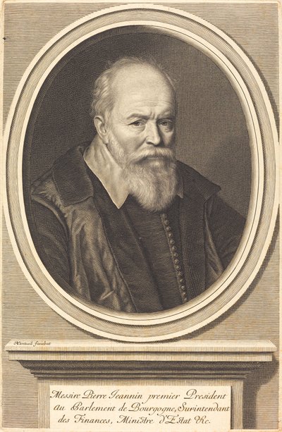 Pierre Jeannin af Robert Nanteuil