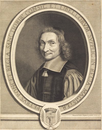 Pierre Poncet af Robert Nanteuil