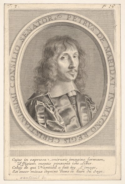 Pierre da Maridat, ca. 1653. af Robert Nanteuil