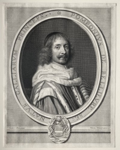 Pomponne II af Bellievre af Robert Nanteuil