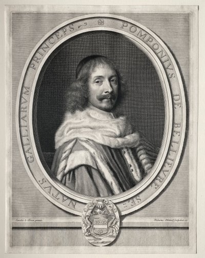 Pomponne II af Bellievre af Robert Nanteuil