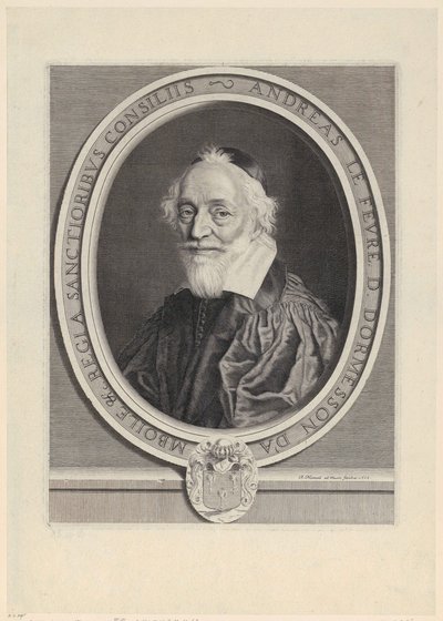 Portræt af André Le Fèvre d