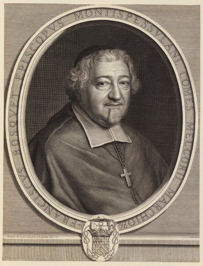Portræt af François Bousquet af Robert Nanteuil