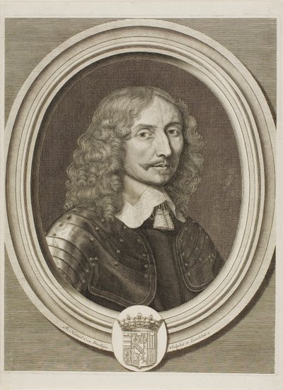 Portræt af Henri de Lorraine, hertug af Mouy af Robert Nanteuil