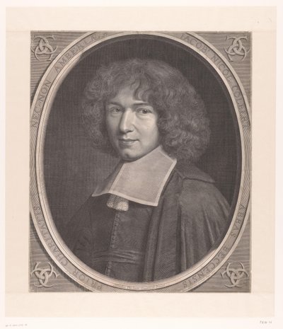 Portret af Jacques-Nicolas Colbert Jacob Nicol Colbert (...) (titel på objekt) af Robert Nanteuil