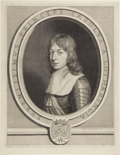 Prins Charles af Lorraine – 1660 af Robert Nanteuil