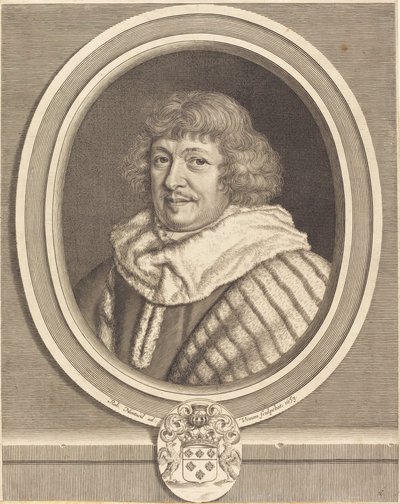 Rene, Marquis de Maisons af Robert Nanteuil