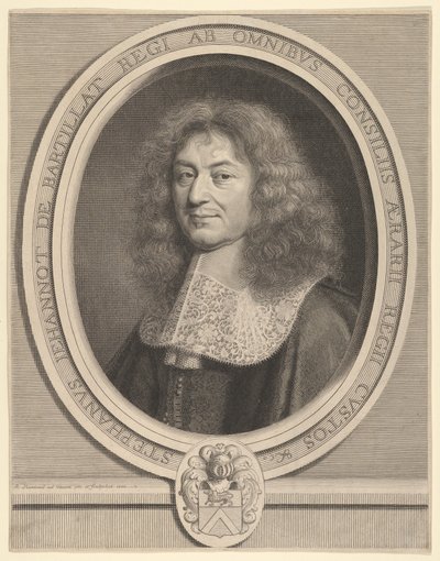 Etienne Jehannot de Bartillat, ca. 1666. af Robert Nanteuil