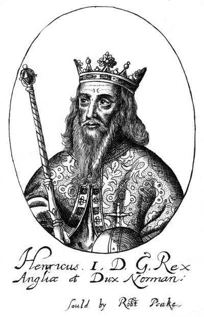 Henrik I, konge af England. af Robert Peake