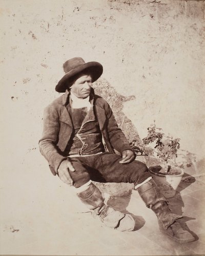 Gammel mand - andalusisk landmand af Robert Peters Napper