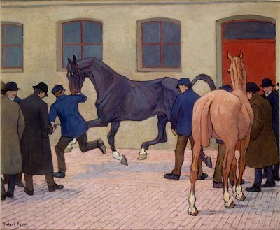 Vises i Tattersalls, c1919 af Robert Polhill Bevan