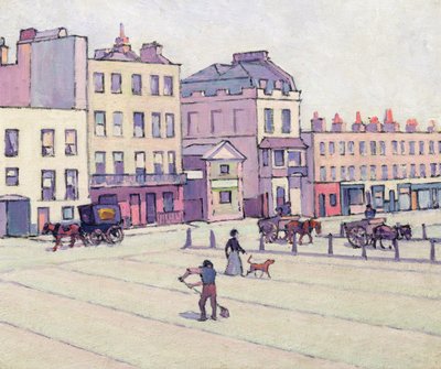 The Weigh House, Cumberland Market, ca. 1914 (olie på lærred) af Robert Polhill Bevan