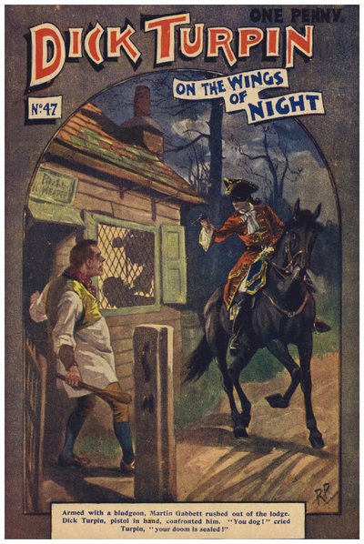 Dick Turpin (farve litho) af Robert Prowse Jnr