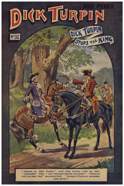 Dick Turpin (Color Litho) af Robert Prowse Jnr
