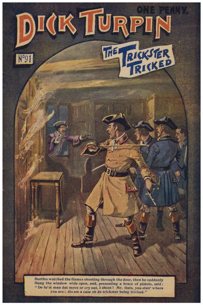 Dick Turpin (farve litho) af Robert Prowse Jnr