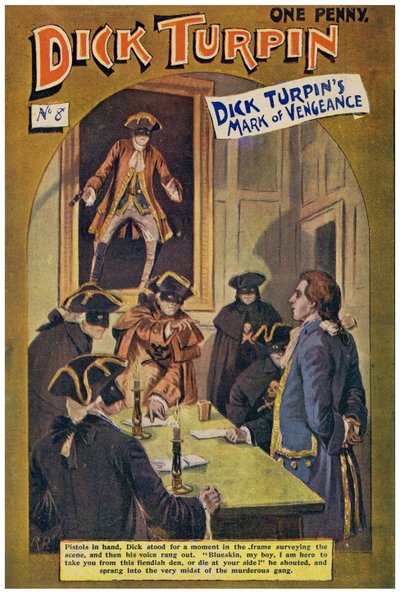 Dick Turpin (farve litho) af Robert Prowse Jnr