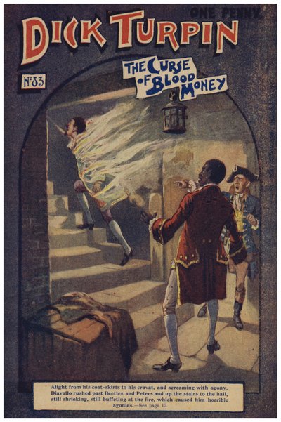 Dick Turpin (farve litho) af Robert Prowse Jnr