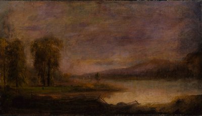 Landskab med sø af Robert S. Duncanson