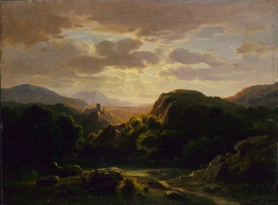Erindringer om en scene nær Auerbach af Robert S. Duncanson