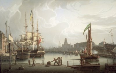 Dockens åbningsceremoni, Bristol af Robert Salmon