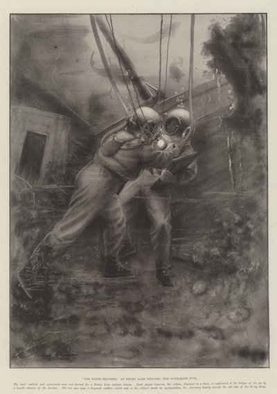 The White Heather, på Drury Lane Theatre, Ubådsduellen af Robert Sauber