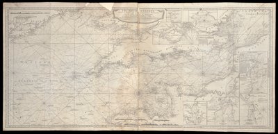 Den Britiske Kanal med en del af Atlanterhavet og Irlands kyst af Robert Sayer