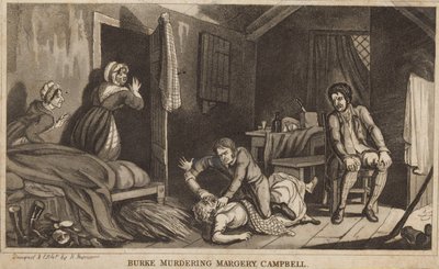 Burke myrder Margery Campbell (kobberstik) af Robert Seymour