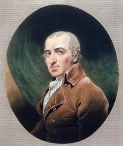 James Gillray (1756-1815) graveret af Charles Turner, udgivet af G. Humphrey i 1819 (håndkoloreret radering) af Robert Seymour