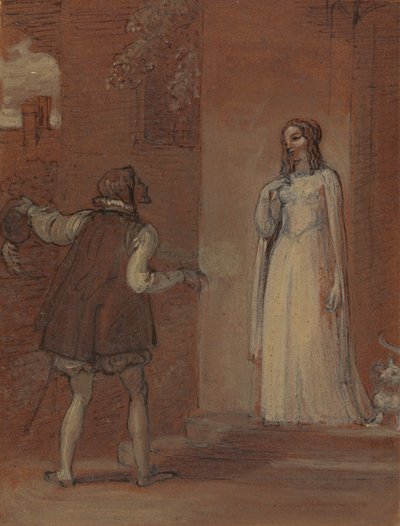 Anne Page og Slender af Robert Smirke