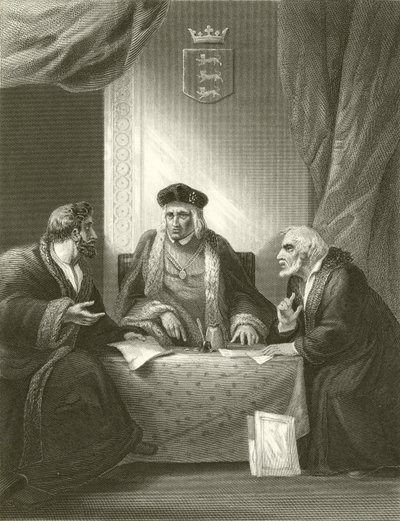 Henry VII med Empson und Dudley af Robert Smirke