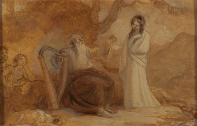 Illustration til Shakespeares „Et vintereventyr“ eller „Cymbeline“ af Robert Smirke