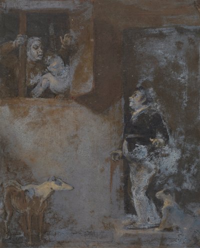 Lanceret med sin Hundekrabbe af Robert Smirke