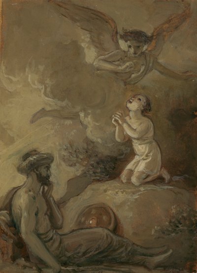 Scener fra en østlig romantik [Arabian Nights] af Robert Smirke