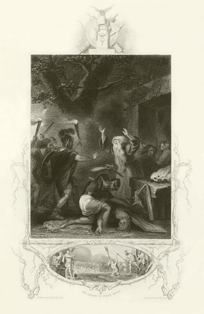 Massakren af druiderne af Robert Smirke