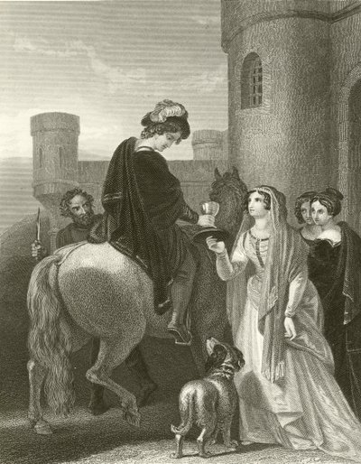 Elfridas forræderi af Robert Smirke