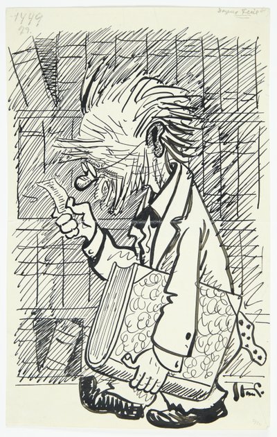 Blad til "Dagens flue" af Robert Storm Petersen