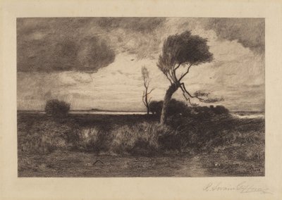 Nær kysten [stor plade] af Robert Swain Gifford