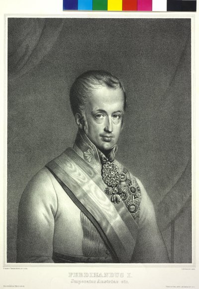 Kejser af Østrig Ferdinand I af Robert Theer
