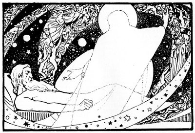 Tegning til Jobs Bog, 1913. af Robert Traill Rose