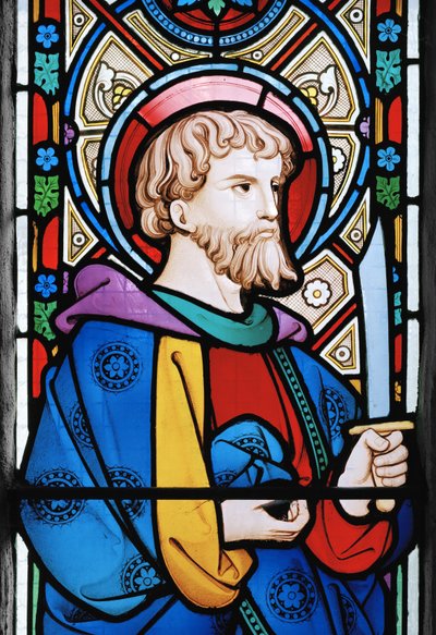 St. Bartholomew, 1862 (farvet glas) af Robert Turnill Bayne