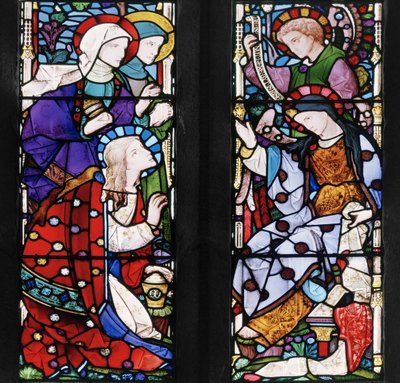 Woman of the Bible, ca. 1866 (farvet glas) af Robert Turnill Bayne
