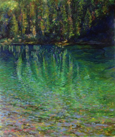 Lac du Poursolet, Haute Alpes, Frankrig af Robert Tyndall