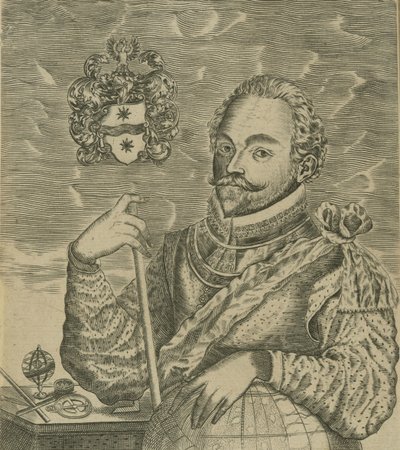 Portræt af Sir Francis Drake, 1628. af Robert Vaughan