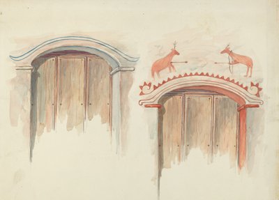 Restaureringstegning af Robert W.R. Taylor