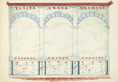 Restaureringstegning af Robert W.R. Taylor